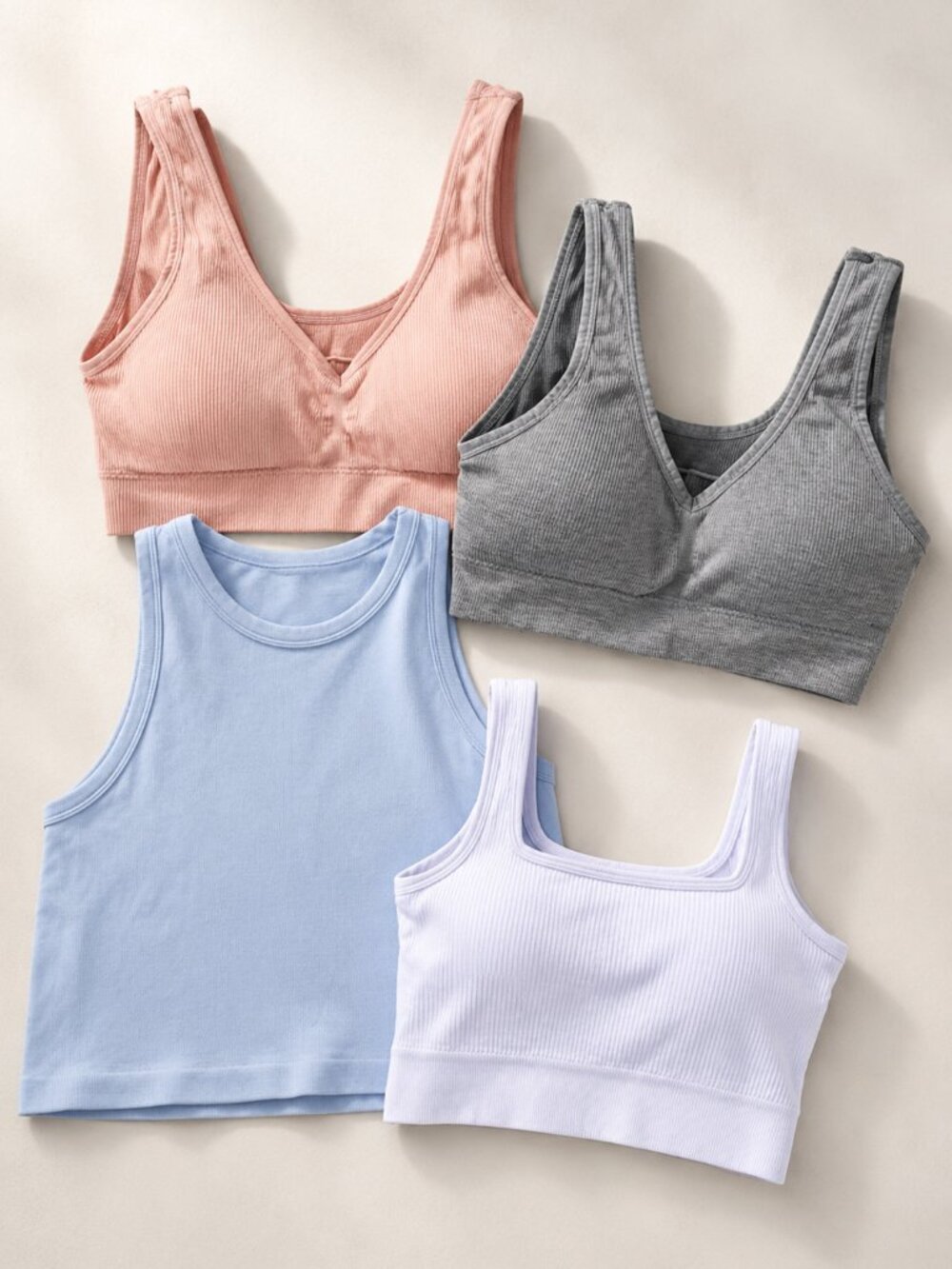 Set of 4 Women's Sports Tops Bundle, L - Daisy Fuentes, OQQ